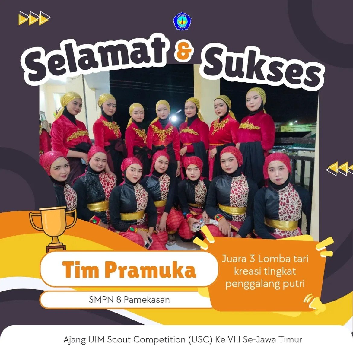 Juara 3 Lomba Tari Kreasi